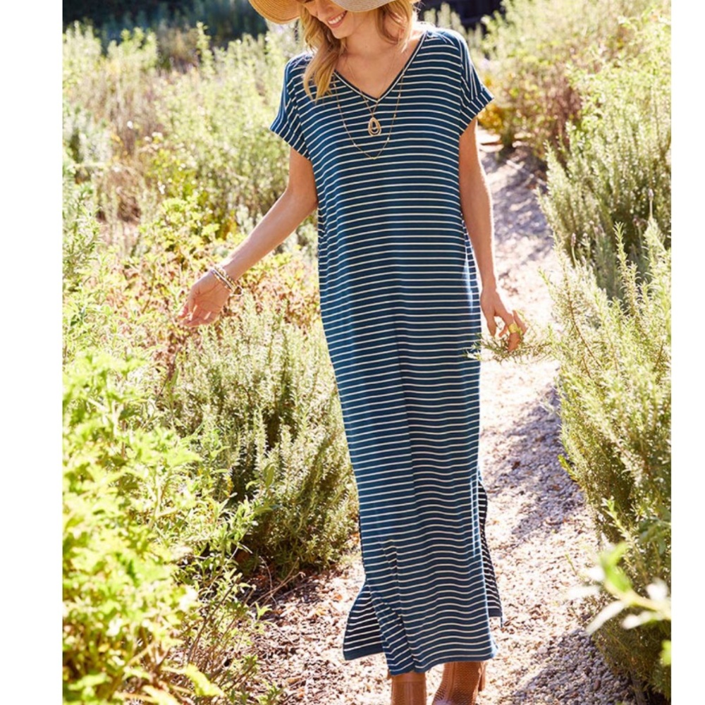 Matilda Jane Set Sail Maxi Dress Large